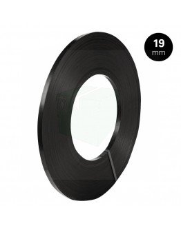 Staalband Enkelvoudig 19/0,5mm Zwart Gelakt