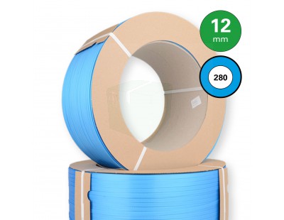 PP strapping 12mm blue, ø280mm Strapping