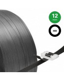 PP Umreifungsband 12/55 schwarz  ø406mm Umreifungenband