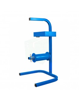 Standing reel for PE-Strap