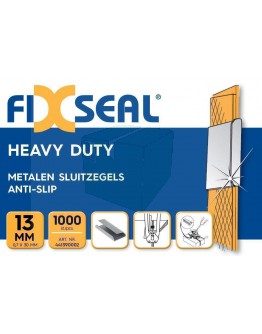 Metalen sluitzegels FIXSEAL Heavy duty KO 13mm, 1000st.