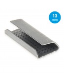 Verschlusshülsen FIXSEAL Schwerlast 13mm Metall geriffelt 1000Stk. Umreifungenband