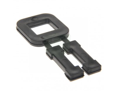 FIXCLIP plastic buckles black 13mm black, 1000pcs Strapping