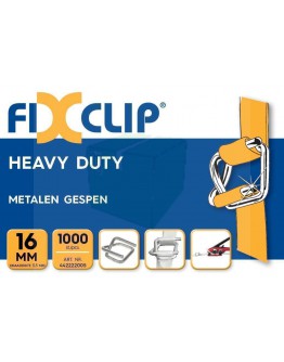 FIXCLIP Metal Buckles 16mm, 1000pcs