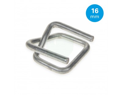 FIXCLIP Metal Buckles 16mm, 1000pcs Strapping