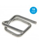 FIXCLIP Metal Buckles 19mm, 1000pcs Strapping