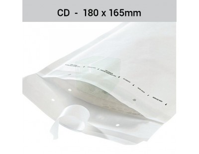 Luchtkussenenveloppen CD, 180x165mm, wit Beschermende materialen