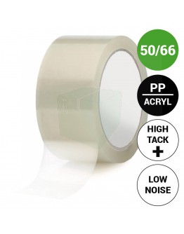 Klebeband PP Acrylat 50mm/66m High Tack Plus Low-noise