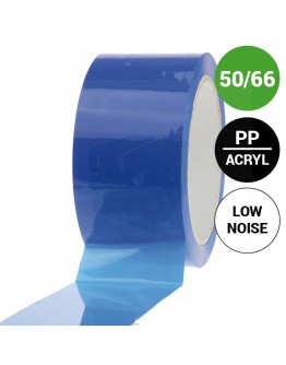 PP acrylic tape 50mm/66m Blue Low-noise