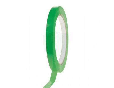 Klebeband PVC Naturkautschukkleber Grün 9mm/66m Klebeband