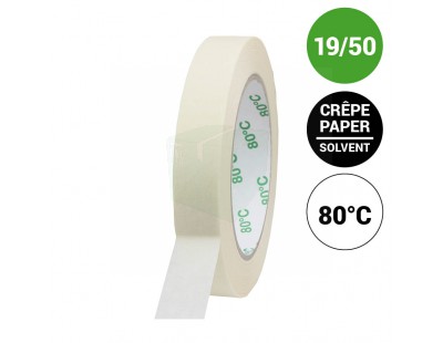 Masking tape Extra 19mm/50m 80°C Tape