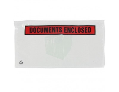 Packing list "Documents enclosed" DL 1/3-A4 225x122mm 1000 pcs