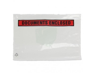 Packing list "Documents enclosed" A5 225x165mm 1.000 1000 pcs