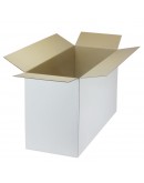 Cardboard box Fefco-0201 white 348x240x282mm Cardboars, Boxes & Paper