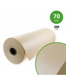 Natron kraftpapier rol 70cm x 350mtr. 70grs, bruin Dozen, Karton & Papier