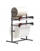 Afsnij unit 100 cm dubbel Rolhouders golfkarton