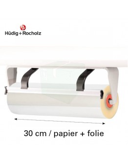 Rolhouder H+R STANDARD ondertafelmodel 30cm voor papier+folie