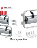 Roll dispenser H+R STANDARD frame 30cm for paper STANDARD serie Hüdig + Rocholz