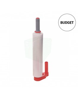 Plastic stretch film dispenser 2-parts