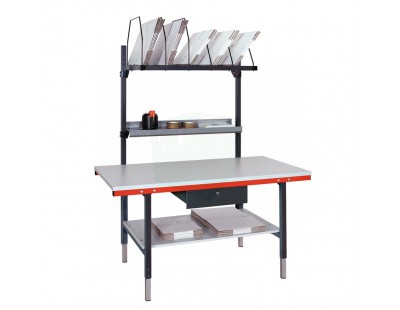 Packtisch 160 x 80 cm Complet  (Hüdig + Rocholz) Packtische