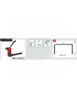 Carton closure stapler Alsafix 35/18 M1 Manual