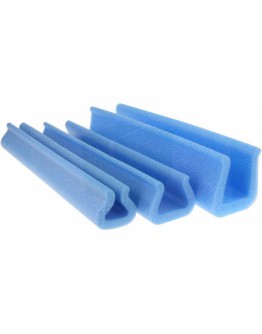 Foam profiles U-tulip 5-15mm/ 29mm/200cm (Box 280 pcs)