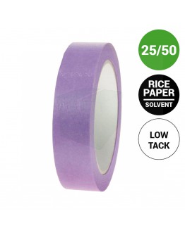 Masking tape Washi Purple low tack 25mm/50m