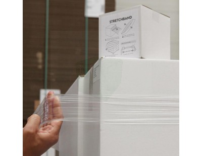 Elastisch Stretchband für Paletten, 100Stk. Stretchfolien