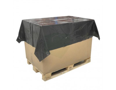 Pallet cover sheets black 150 x 180cm, 30my PE Film 