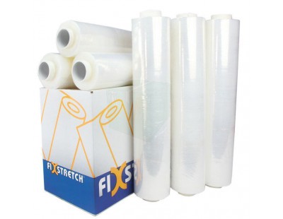 Hand stretch film Fixstretch 17µ / 50cm / 300m Stretch film rolls