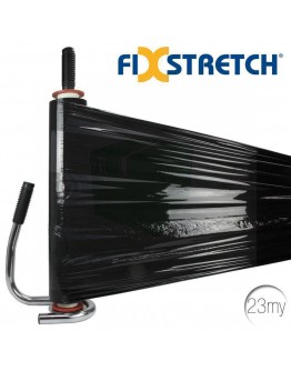 Hand stretch film Fixstretch black 23µm / 50cm / 270m