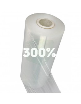 Machine film 300% Powerstretch 17µ / 50cm / 2.000m transparent