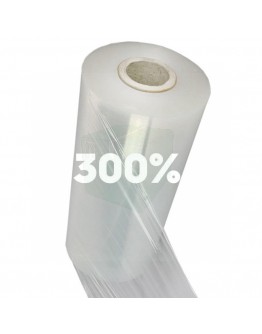 Machine stretch film 300% Powerstretch transparent 23µm / 50cm / 1.500m
