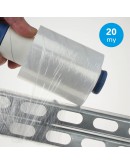 Mini-stretch film rolls 20µm / 100mm / 150m Stretch film rolls