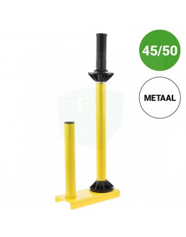 Stretch film dispenser metal yellow SR50