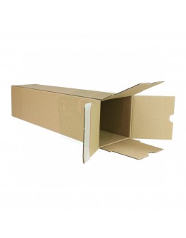 Long box with closing strip 435x105x105mm
