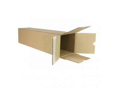 Long box with closing strip 435x105x105mm Shipping cartons