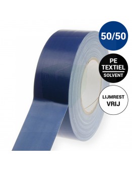 Duct tape 70-mesh Pro Gaffer Lijmrestvrij Blauw 50mm/50m 