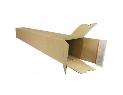 Long box with closing strip 860x105x105mm Shipping cartons