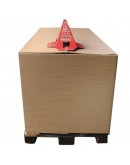 Pallet cone "Do not stack" Adhesive Cardboard edge protection