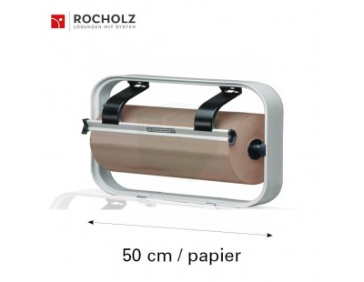 Roll dispenser H+R STANDARD frame 50cm for paper STANDARD serie Hüdig + Rocholz