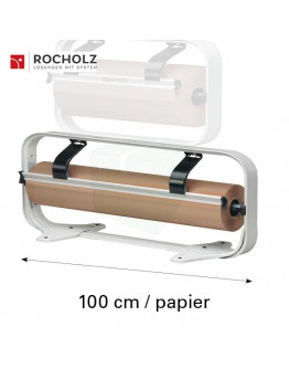 Roll dispenser H+R STANDARD frame 100cm for paper