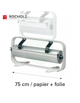 Roll dispenser H+R STANDARD frame 75cm for paper+film