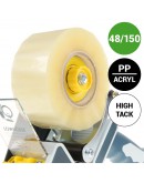 PP acrylic tape 48mm/150m High Tack - Extra long Tape