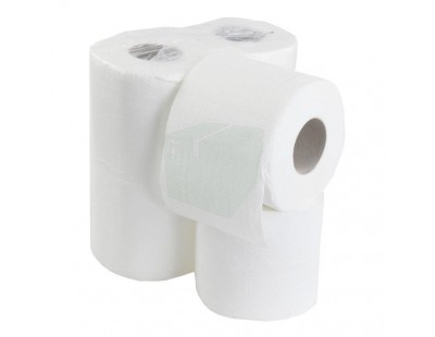 Toiletpaper FIX-HYGIËNE traditiona cellulose, 200 sheets per rol - 48 rolls Hygiene paper