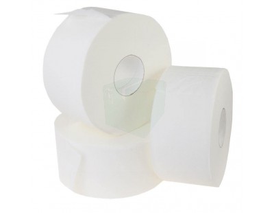 Toilet paper FIX-HYGIËNE Mini Jumbo cellulose, 12 rolls x 180m Hygiene paper