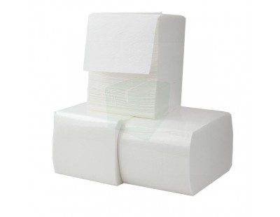 Toiletpapier FIX-HYGIËNE bulkpack cellulose 2 laags 11x18cm 40 x 225vel in doos Hygiënepapier