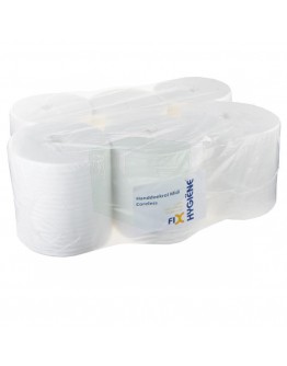 Handdoekrol FIX-HYGIËNE Mini coreless cellulose, 20cm/300m - 6 rollen