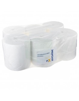 Handtuchrolle FIX-HYGIENE Mini coreless cellulose, 120cmx300m - 6 Rollen