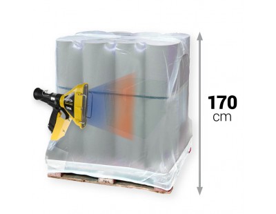 Schrumpfhauben LDPE 127x(2x44)x170cm / 100µm  PE Folien